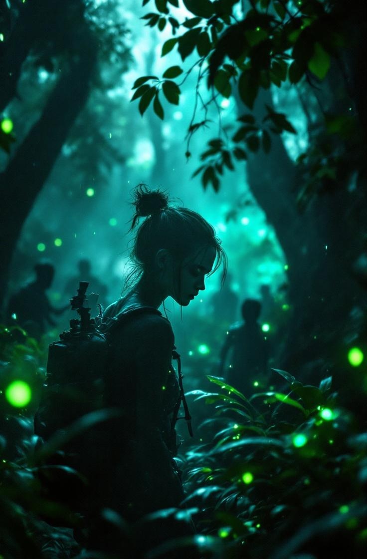 A wildlife photographer ventures into an uncharted rainforest, only to be pursued by mercenaries intent on claiming the mysterious, luminous flora she accidentally uncovers.