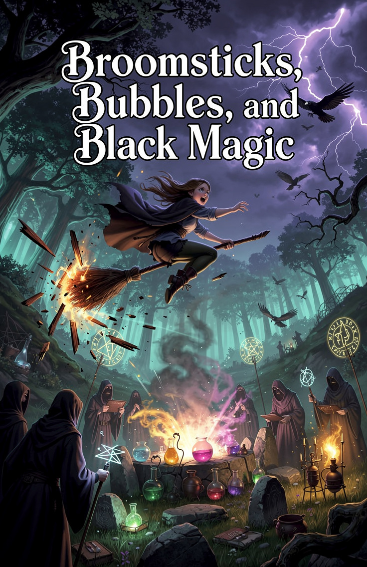 A young witch who’s just learned to fly a broomstick crashes into a world of enchanted creatures, secret societies, and potion brewing gone wrong. Can she save the magical realm before her broomstick has a meltdown?