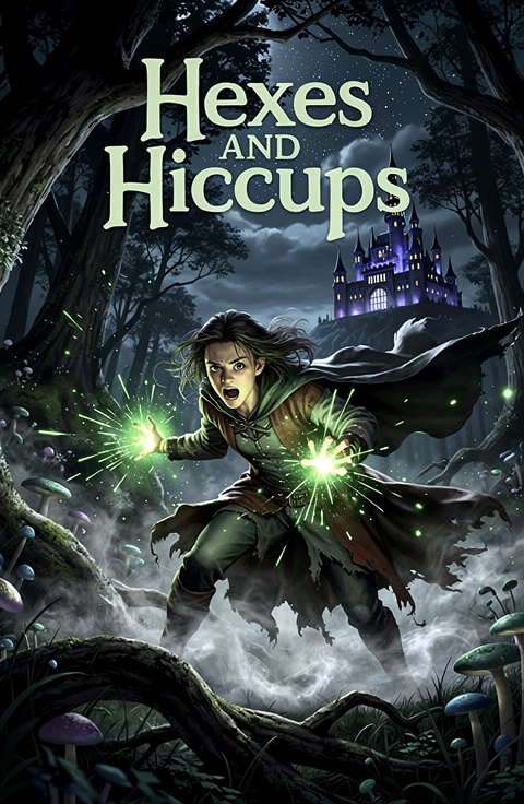 When a witch’s spell goes terribly wrong, she’s cursed to hiccup uncontrollably whenever she tries to cast magic. As she stumbles through the hiccups, she finds herself on a mission that could save or destroy the enchanted kingdom.